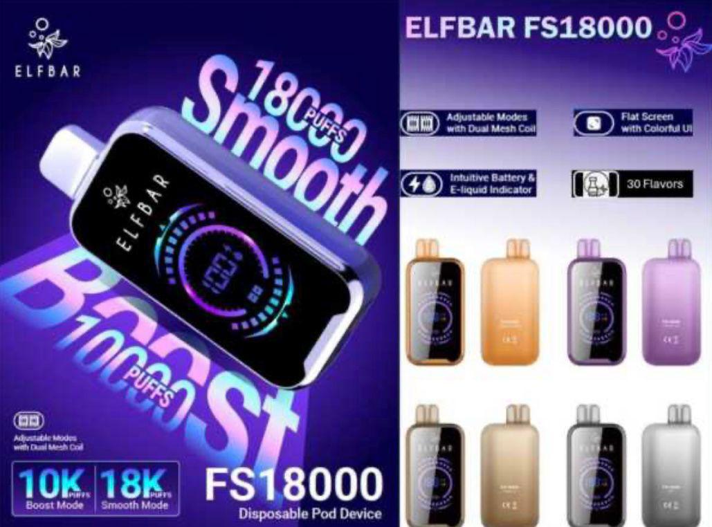 ELFBAR FS18000 Blueberry Ice